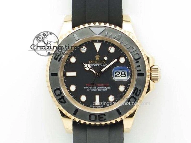 MiroTime 0317 Submariner 41mm 126618 LN THBF 904L Black Ceramic 1:1 Best Edition on YG Bracelet SH UrbanChic 334